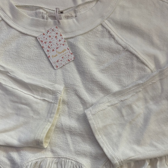 Free People Ruffled Pullover ✨ Size S - Picture 6 of 11
